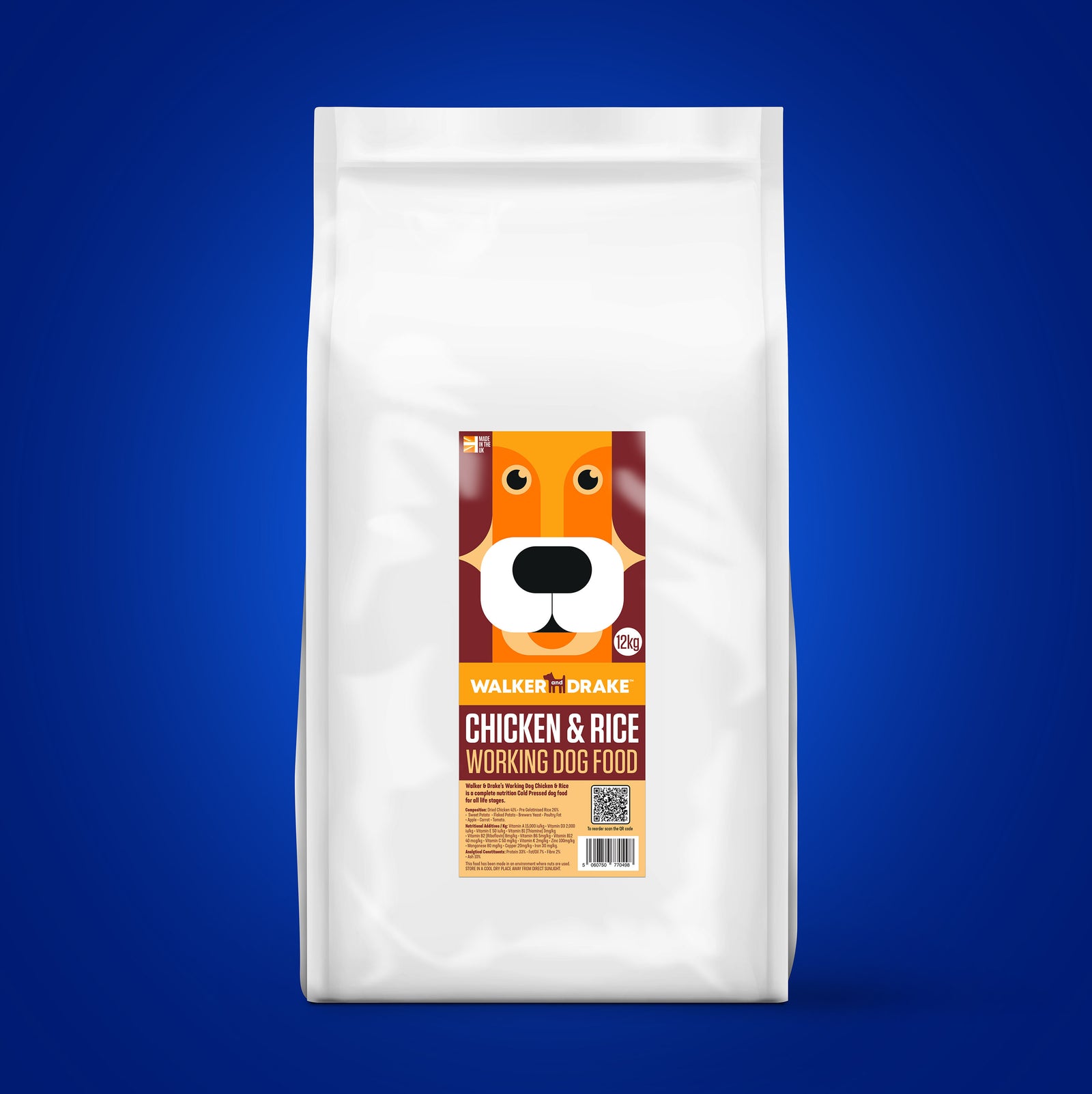 Walker & Drake launch new working dog recipe to fuel the canine workforce