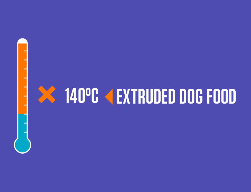 Extruded Dog Food Cooking Temperature