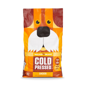 Walker and Drake 10kg Cold Pressed Dog Food - Chicken