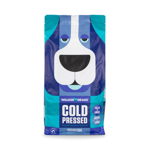Walker and Drake 2kg Cold Pressed Dog Food – Ocean Fish 5060750770016 OF002AD021