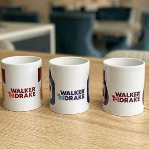 Walker and Drake Set of 3 illustrative Mugs MU003AC041