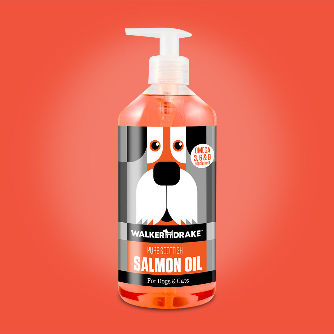 Walker & Drake's new Slamon Oil for Dogs & Cats