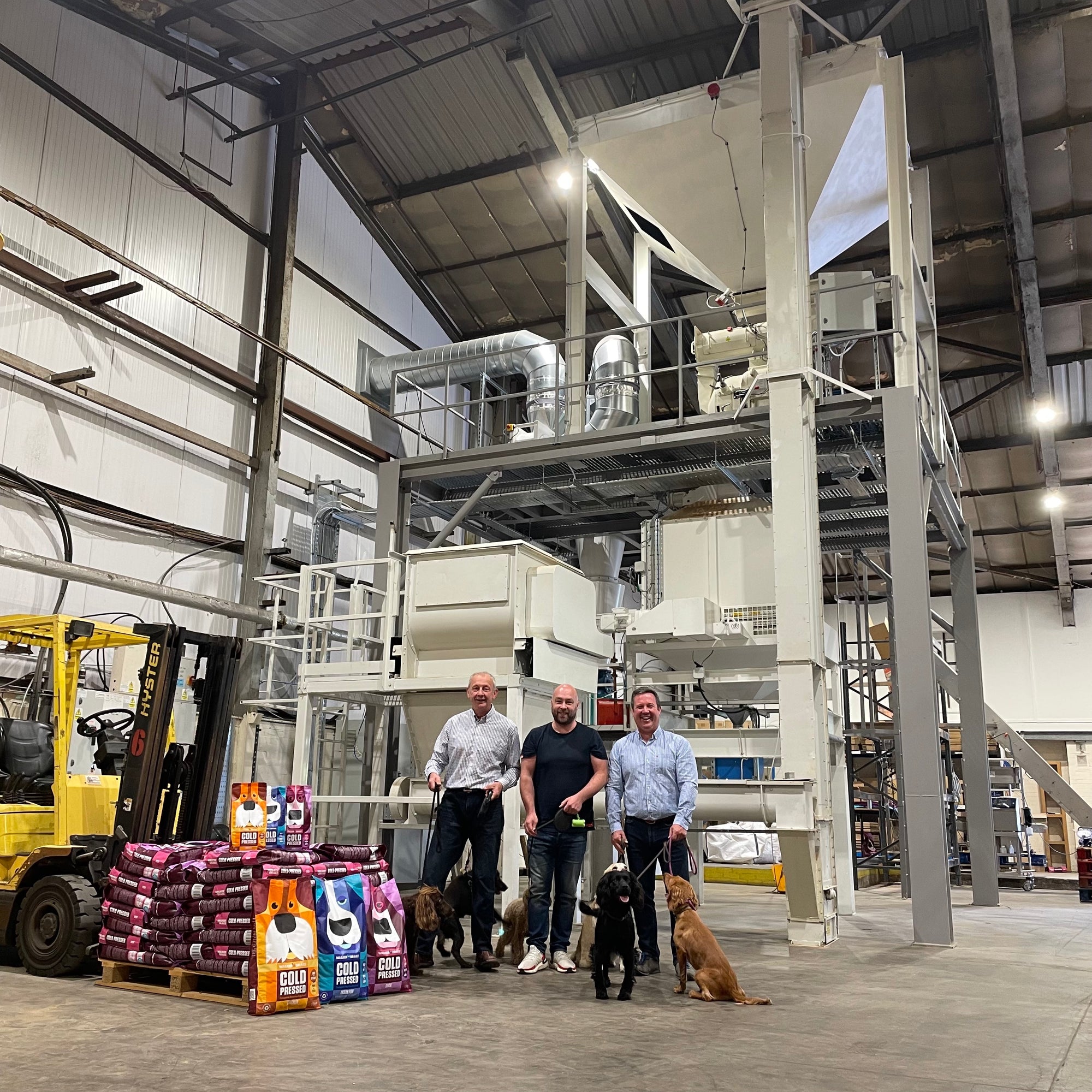 £900,000 investment in a brand new cold pressed production facility