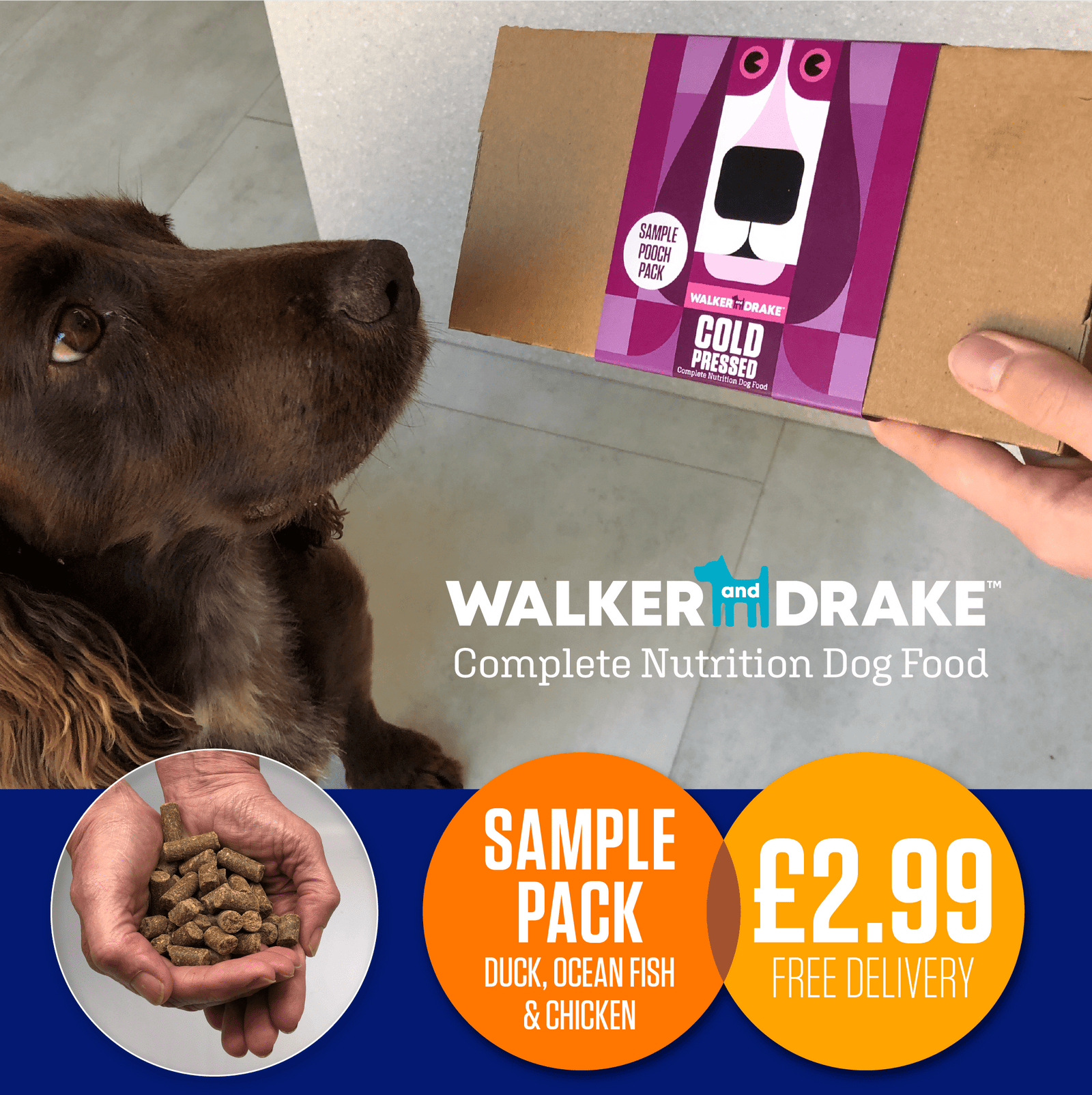 Max with a Walker and Drake Sample Pack