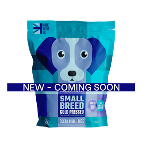Walker and Drake 1.5kg Cold Pressed Small Breed Dog Food – Ocean Fish with Rice 5060750770450 OF015SB11