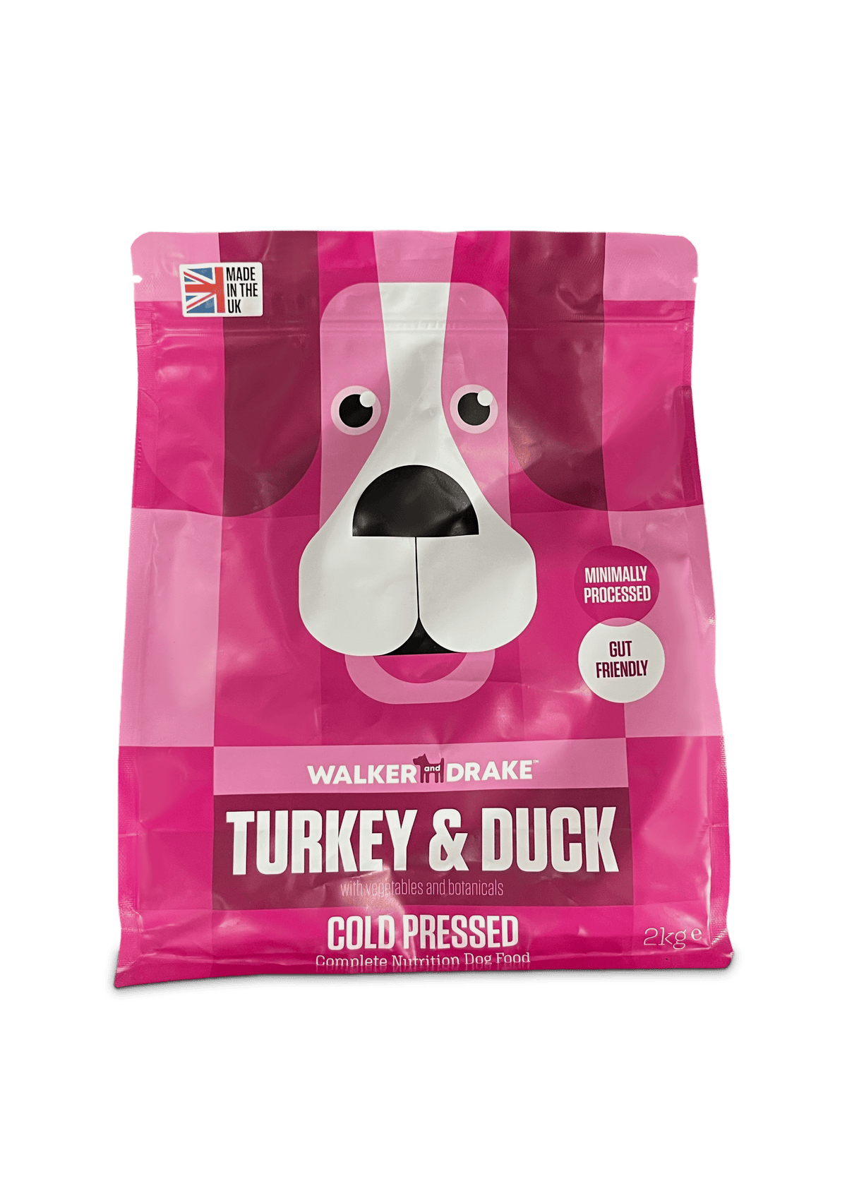 Walker and Drake 2KG Premium Cold Pressed - Turkey & Duck - All Life Stages TD002AD011