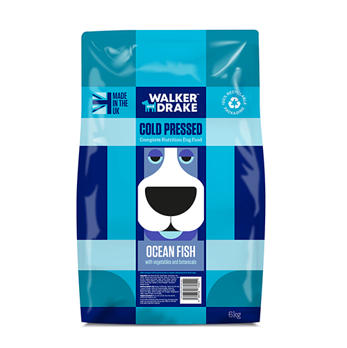 Walker and Drake 6kg Cold Pressed Dog Food - Ocean Fish