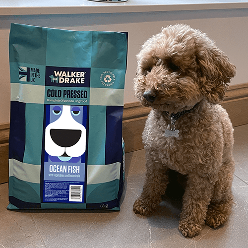 Walker and Drake 6kg Cold Pressed Dog Food - Ocean Fish