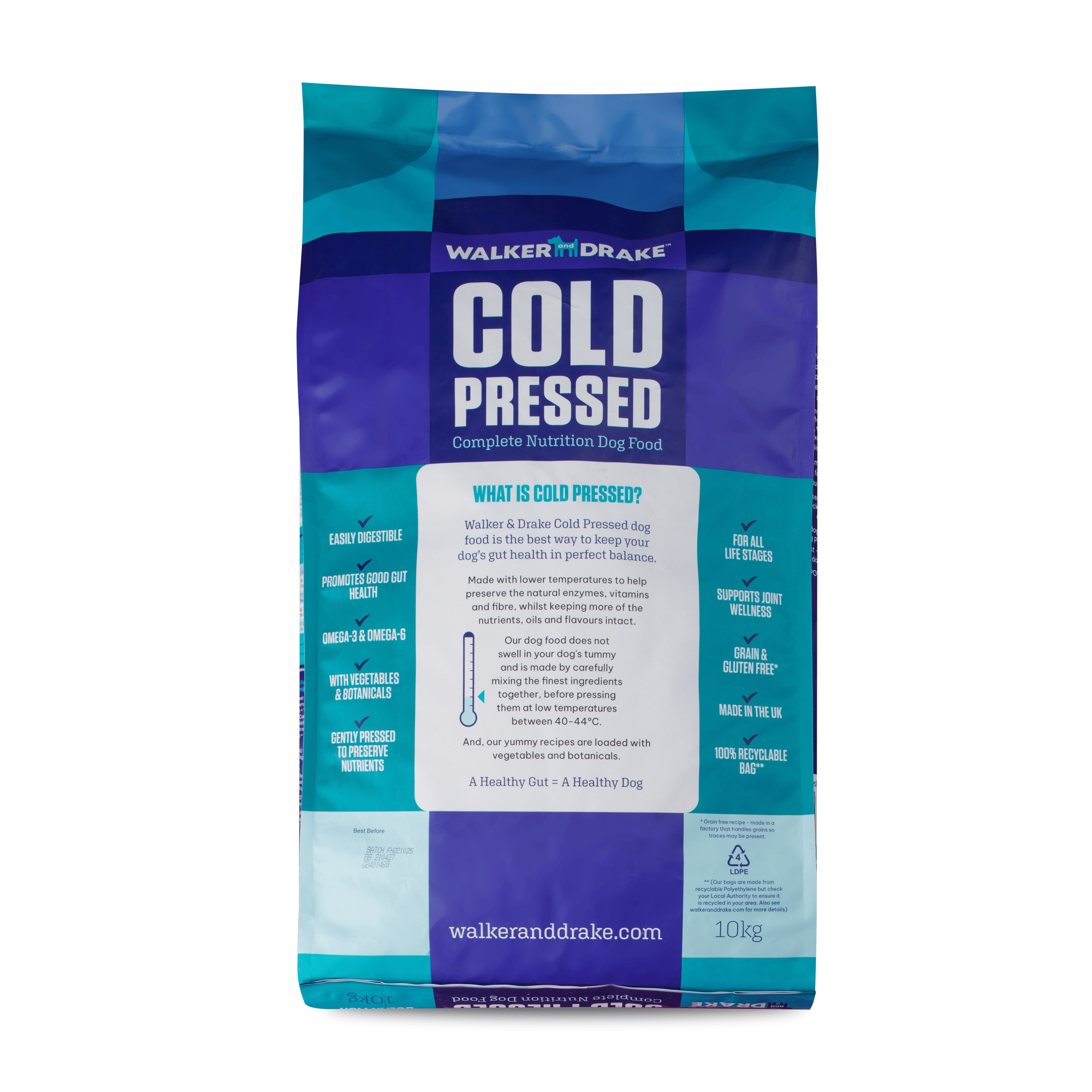 Pressed Fish Premium Cold Pressed - Ocean Fish - All Life Stages – Walker and Drake