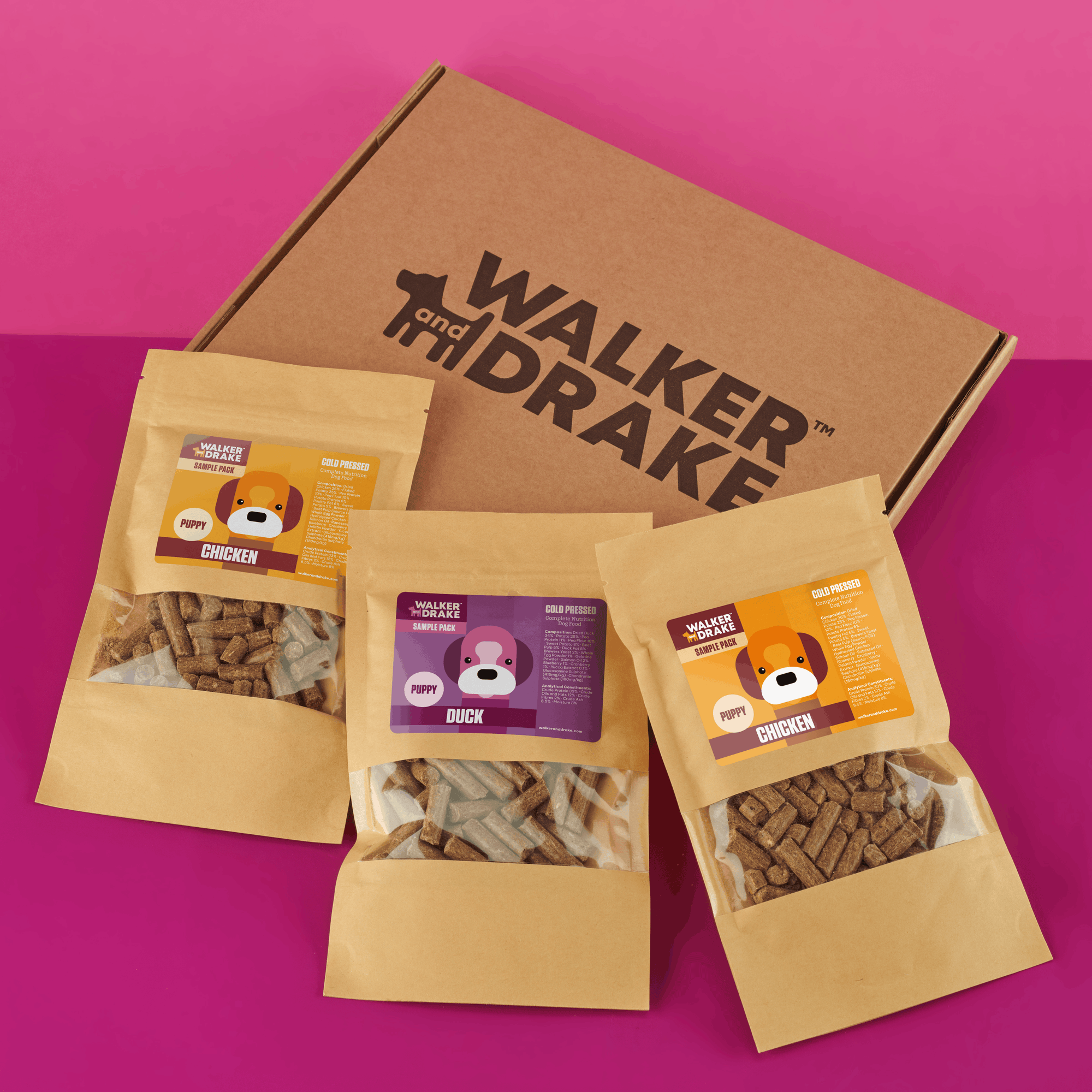 Walker and Drake Puppy Sample Pack SP160PU011