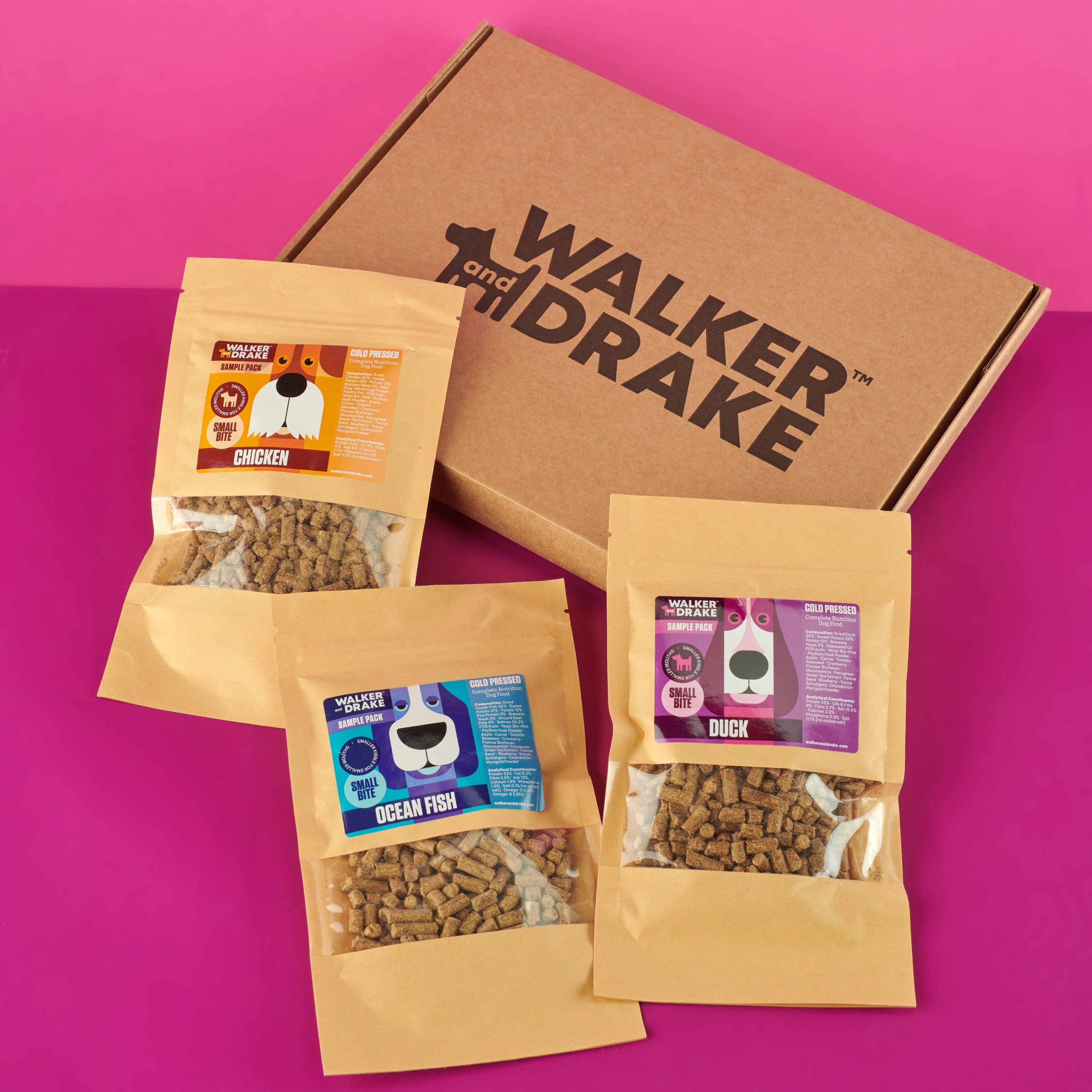 Walker and Drake Small Bite Sample Pack SP160SS011