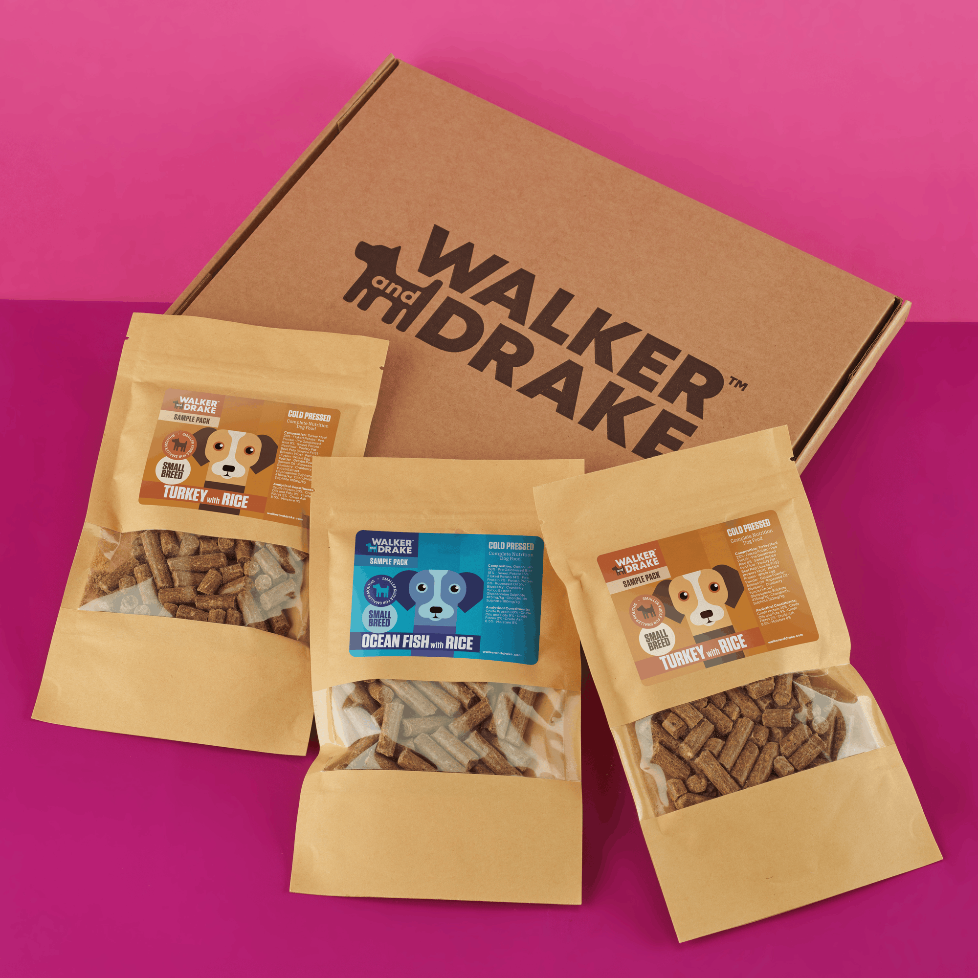 Walker and Drake Small Breed Sample Pack SP160SB011
