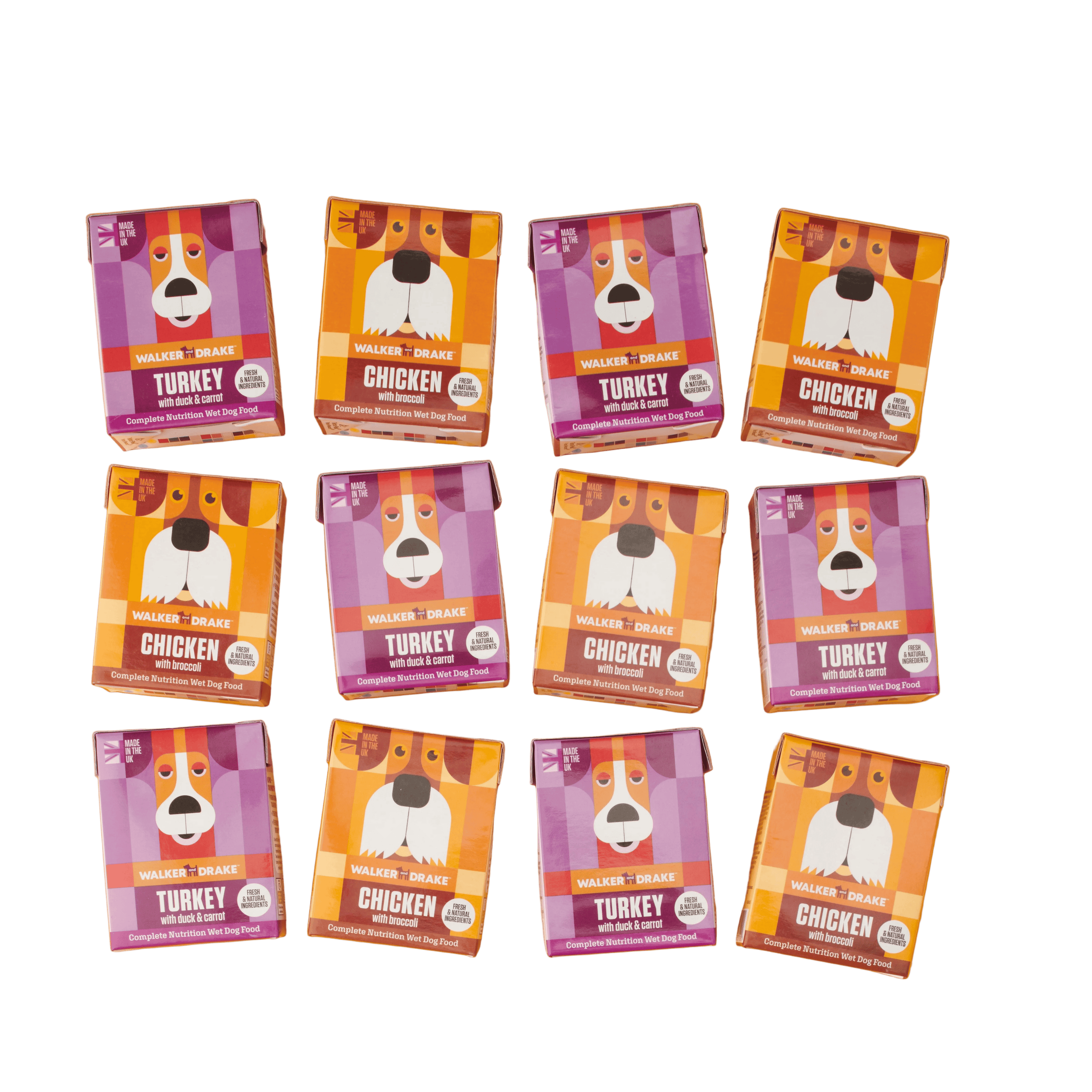 Walker and Drake Steam Cooked Mixed Pack 5060750770337 CT468WT071