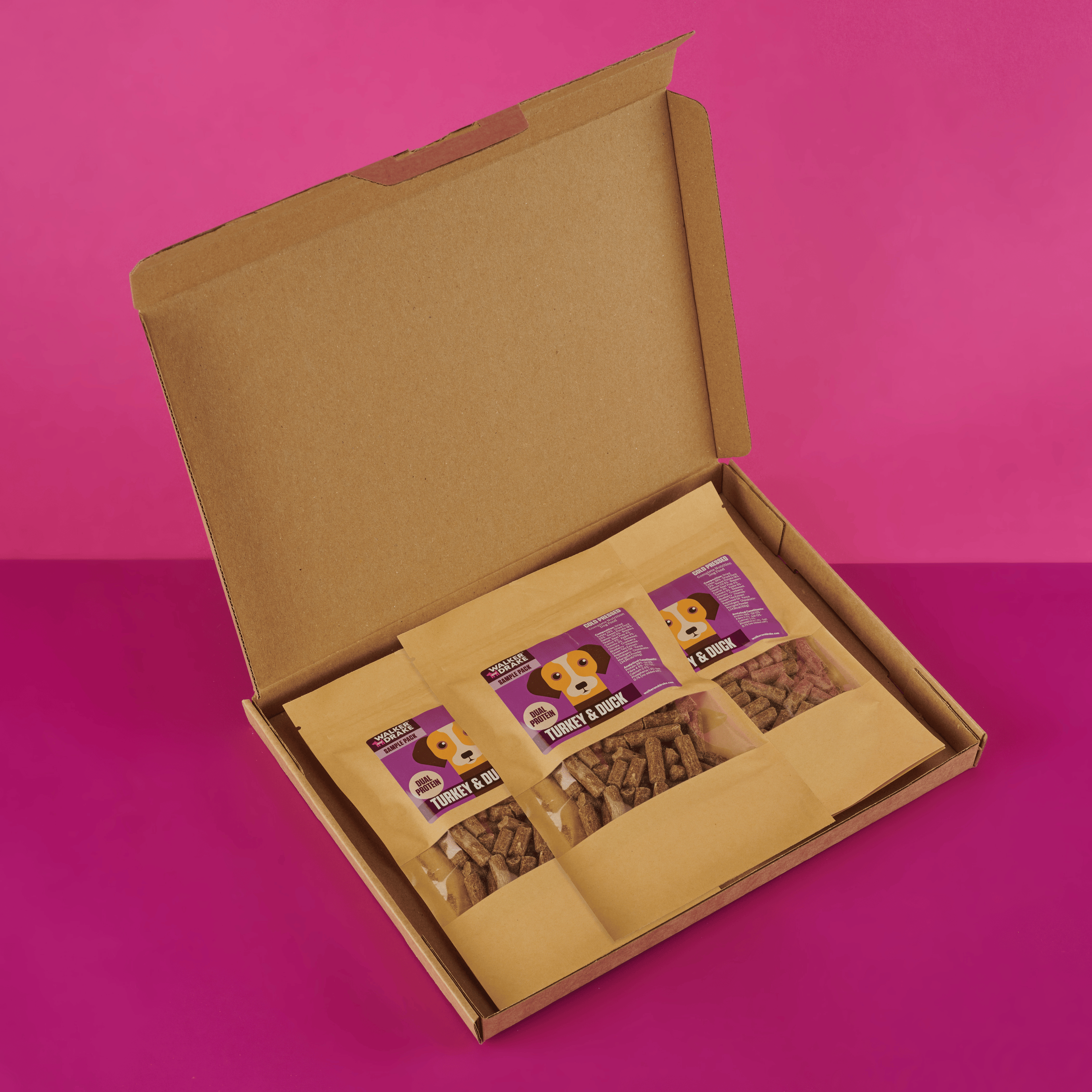 Walker and Drake Turkey & Duck (Dual Protein) Sample Pack 5060750770627 TD006AD011SP