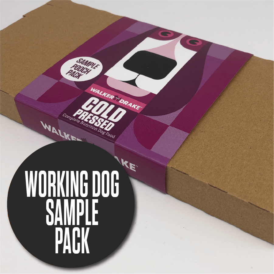 Walker and Drake WORKING DOG - SAMPLE PACK - CHICKEN & RICE CH0SPWD011