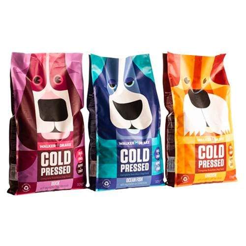 Walker and Drake 10kg Multipack - Duck, Ocean Fish & Chicken D-F-C-10KG