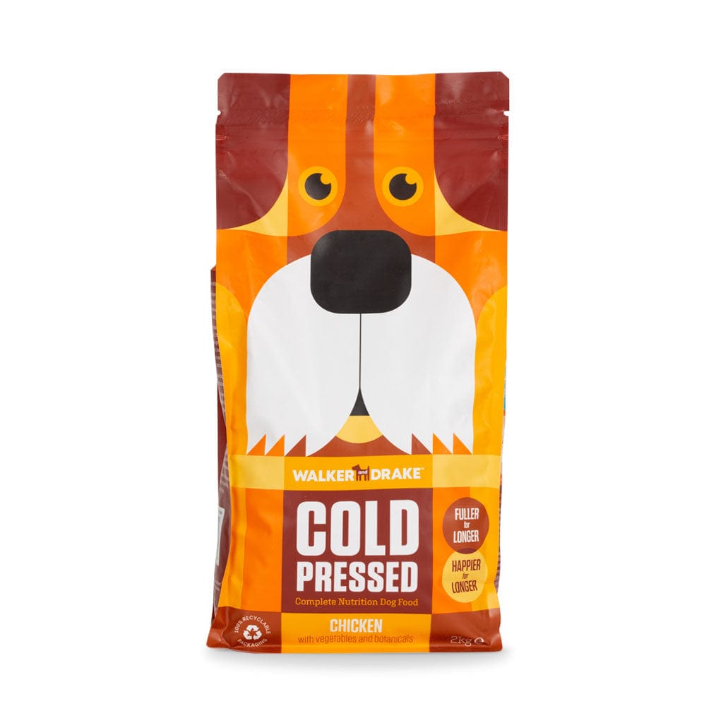 Walker and Drake 2kg Cold Pressed Dog Food – Chicken 5060750770009 CH002AD021
