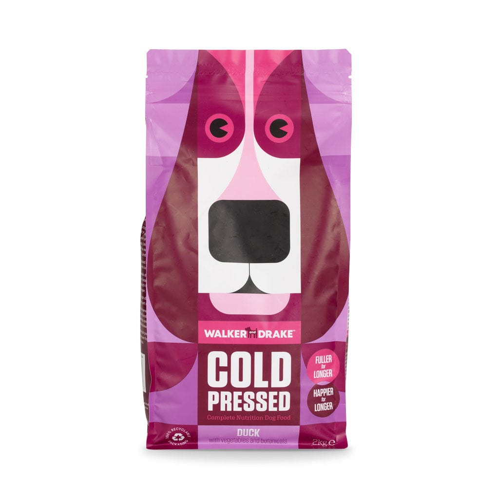 Walker and Drake 2kg Cold Pressed Dog Food – Duck 5060750770023 DU002AD021