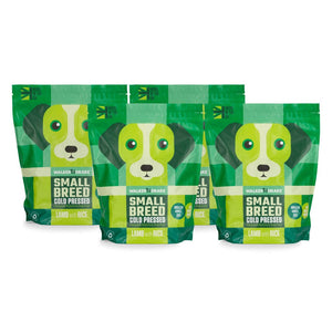 Walker and Drake 6kg (4x1.5kg) Cold Pressed Small Breed Dog Food – Lamb with Rice LB006SB021