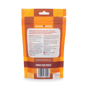 Walker and Drake Chicken with Carrot & Kale, 100g Dog Treats 5060750770146 CH100TR031